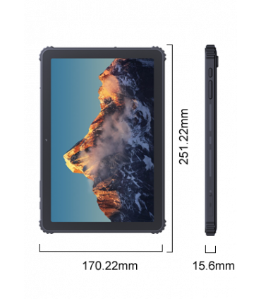 Cubot Tab KingKong 16GB RAM 256GB ROM Таблет с IP68 защита