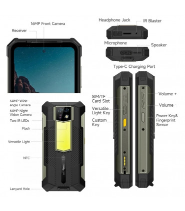 Ulefone Armor 24 12GB RAM 256GB ROM с IP68 защита