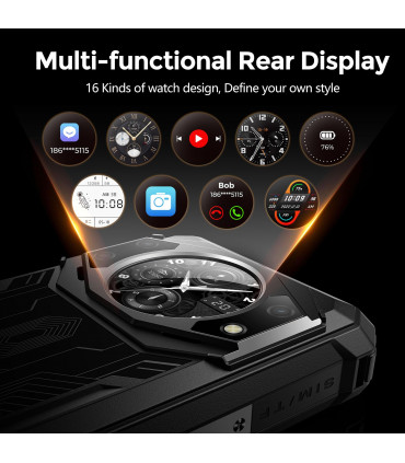 Fossibot F101 Pro Dual Screen 15GB RAM 128GB ROM с IP68 защита