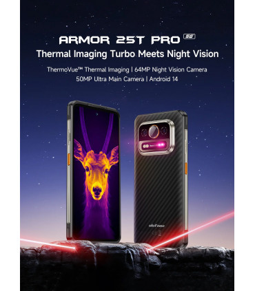 Ulefone Armor 25T Pro 5G 6GB RAM 256GB ROM с IP68 защита