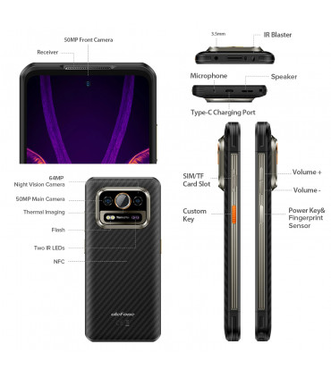 Ulefone Armor 25T Pro 5G 6GB RAM 256GB ROM с IP68 защита