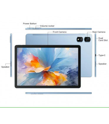 Blackview TAB 16 Pro 8GB RAM 256GB ROM Таблет, grey