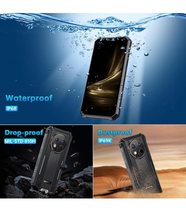 Oukitel WP28 S 4GB+4GB RAM 128GB ROM с IP68 защита
