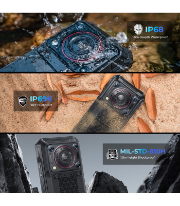 Oukitel WP33 Pro 24GB RAM 256GB ROM с IP68 защита