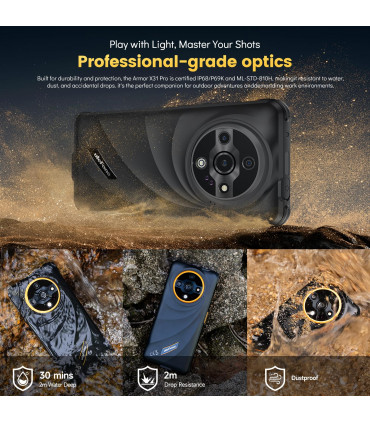 Ulefone Armor X31 Pro 5G 16GB RAM 256GB ROM с IP68 защита
