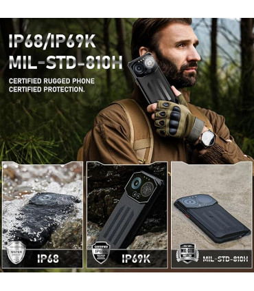 IIIF150 B3C 16GB RAM 256GB ROM, 10800 mAh с IP68 защита