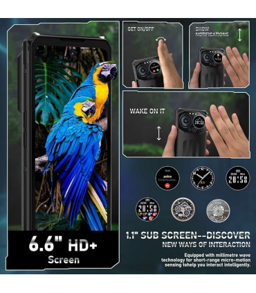 IIIF150 B3C 16GB RAM 256GB ROM, 10800 mAh с IP68 защита