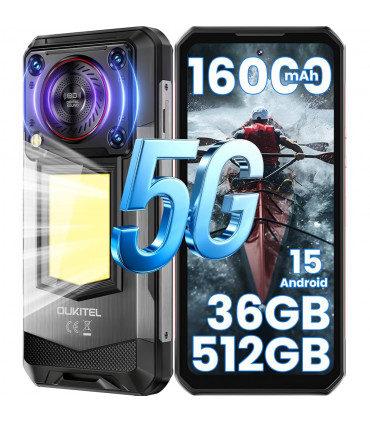 Oukitel WP56 5G 36GB RAM 512GB ROM с IP68 защита