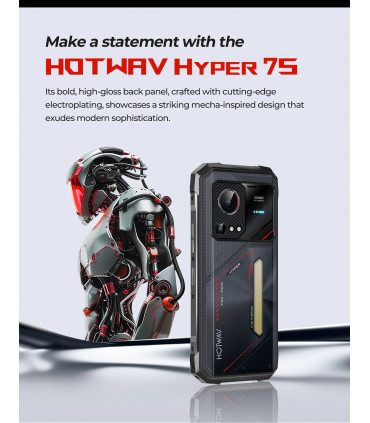 HOTWAV Hyper 7S 5G 16GB RAM 256GB ROM, 10800 mAh, с IP68 защита