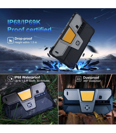 8849 Tank Pad E 24GB RAM 512GB ROM Projector таблет с IP68 защита