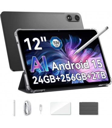 OSCAL Pad 100 24GB RAM 256GB ROM, 12 инчов Таблет, Grey