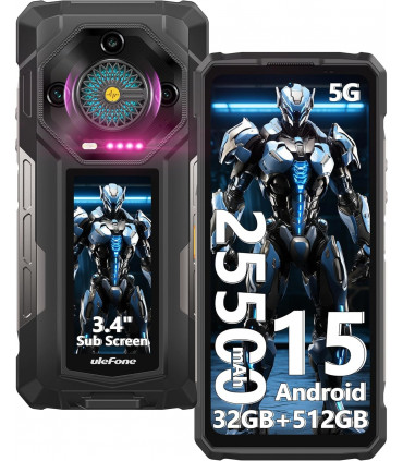 Ulefone Armor 33 Pro 5G 32GB RAM 512GB ROM 25500 mAh с IP68 защита