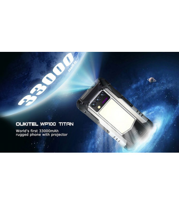 Oukitel WP100 Titan Projector 5G 48GB RAM 512GB ROM с IP68 защита