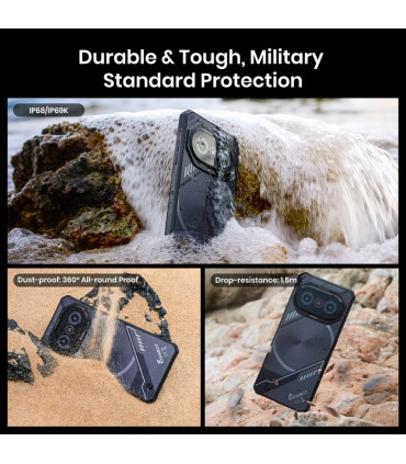 Fossibot F114 16GB RAM 128GB ROM Ultra Slim с IP68 защита