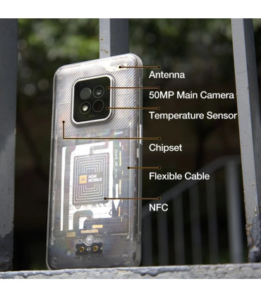 AGM X6 Phantom 5G 16GB RAM 128GB ROM Ultra Slim с IP68/IP69K MIL-STD-810G защита