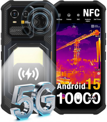 AGM G3 Pro Thermal 5G 24GB RAM 512GB ROM с IP68/IP69K MIL-STD-810G защита