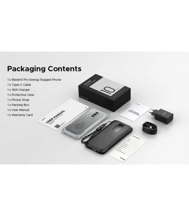 Doogee Blade10 Pro Energy 32GB RAM 256GB ROM, Ultra Slim с IP68 защита