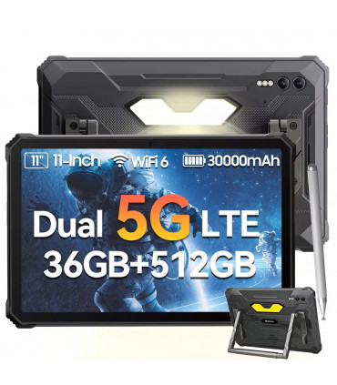 Blackview Active 10 Pro 5G 32GB RAM 512GB ROM Таблет с IP68 защита, Black