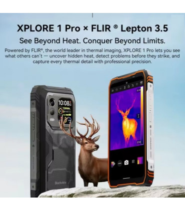 Blackview Xplore 1 Pro 5G 36GB RAM 256GB ROM, Thermal camera, с IP68/69 защита