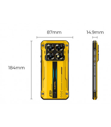 Oukitel WP60 5G 24GB RAM 256GB ROM, 7.2' екран с IP68 защита