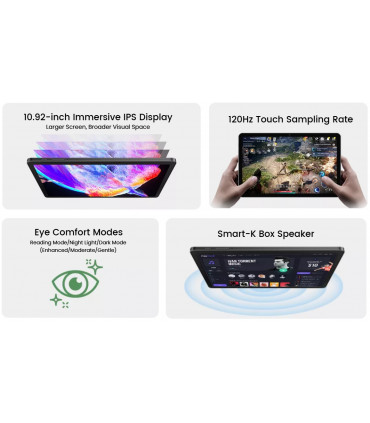 OSCAL Pad 90 Pro 24GB RAM 256GB ROM, 11 инчов Таблет, Grey