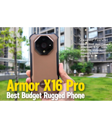 Ulefone Armor X16 Pro 5G 16GB RAM 256GB ROM с IP68 защита